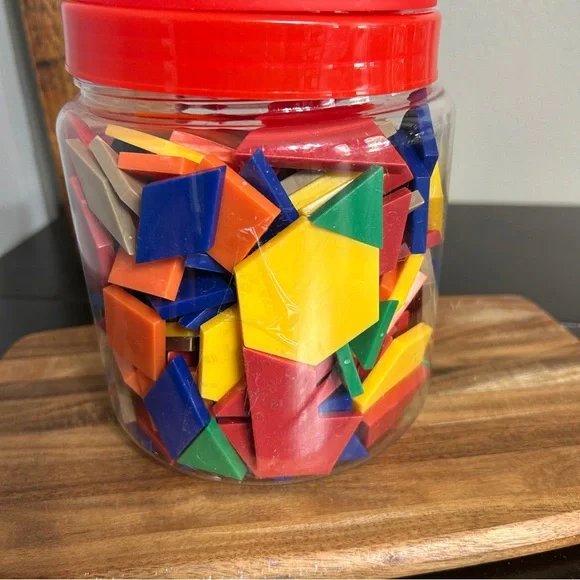 Learning Resources Plastic Pattern Blocks - Picture 5 of 7